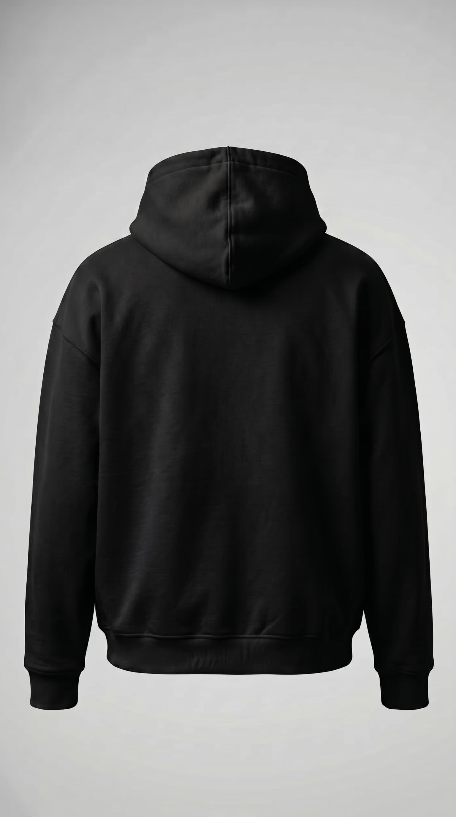 Gasperety hoodie back — your number printed large